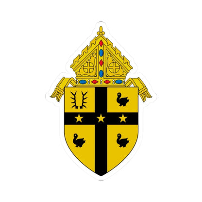 Roman Catholic Archdiocese of Detroit - STICKER Vinyl Kiss-Cut Decal 2 Inch White - The Sticker Space