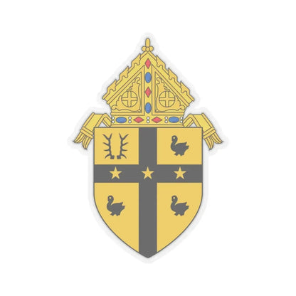 Roman Catholic Archdiocese of Detroit - STICKER Vinyl Kiss-Cut Decal 6 Inch Transparent - The Sticker Space