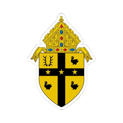 Roman Catholic Archdiocese of Detroit - STICKER Vinyl Kiss-Cut Decal 6 Inch White - The Sticker Space