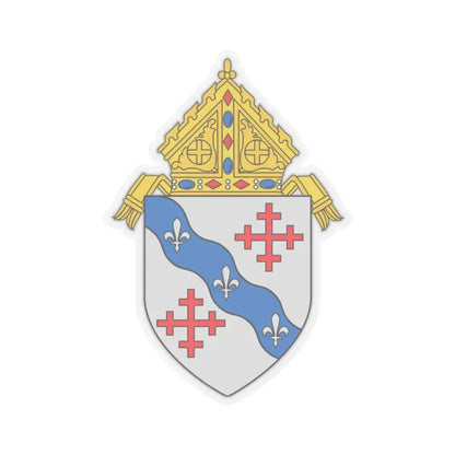 Roman Catholic Archdiocese of Dubuque - STICKER Vinyl Kiss-Cut Decal 2 Inch Transparent - The Sticker Space