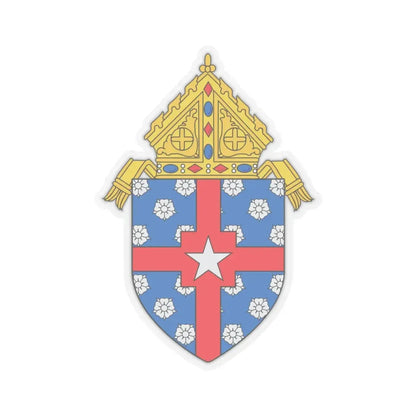 Roman Catholic Archdiocese of Galveston Houston - STICKER Vinyl Kiss-Cut Decal 3 Inch Transparent - The Sticker Space