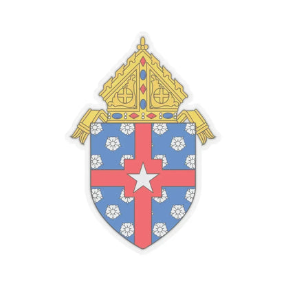 Roman Catholic Archdiocese of Galveston Houston - STICKER Vinyl Kiss-Cut Decal 6 Inch Transparent - The Sticker Space