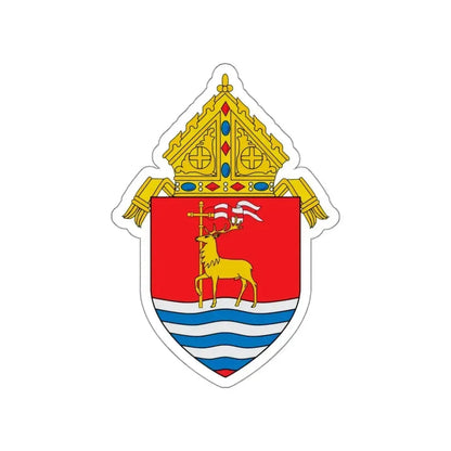 Roman Catholic Archdiocese of Hartford - STICKER Vinyl Die-Cut Decal White Die-Cut 3 Inch - The Sticker Space