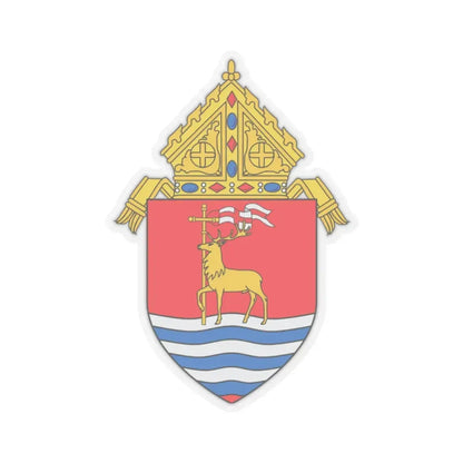 Roman Catholic Archdiocese of Hartford - STICKER Vinyl Kiss-Cut Decal 2 Inch Transparent - The Sticker Space