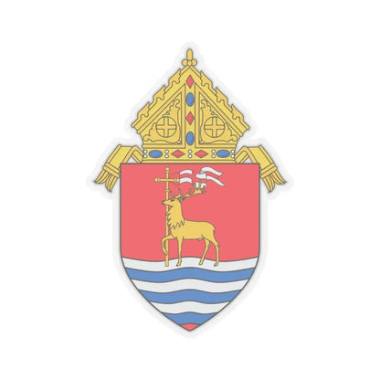 Roman Catholic Archdiocese of Hartford - STICKER Vinyl Kiss-Cut Decal 6 Inch Transparent - The Sticker Space