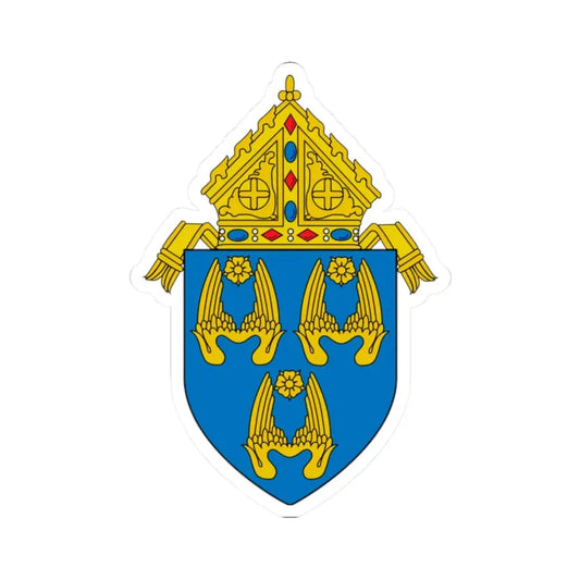 Roman Catholic Archdiocese of Los Angeles - STICKER Vinyl Kiss-Cut Decal 2 Inch White - The Sticker Space