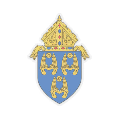 Roman Catholic Archdiocese of Los Angeles - STICKER Vinyl Kiss-Cut Decal 4 Inch Transparent - The Sticker Space