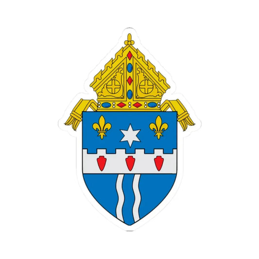 Roman Catholic Archdiocese of Louisville - STICKER Vinyl Kiss-Cut Decal 2 Inch White - The Sticker Space