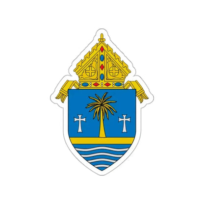 Roman Catholic Archdiocese of Miami - STICKER Vinyl Die-Cut Decal White Die-Cut 2 Inch - The Sticker Space