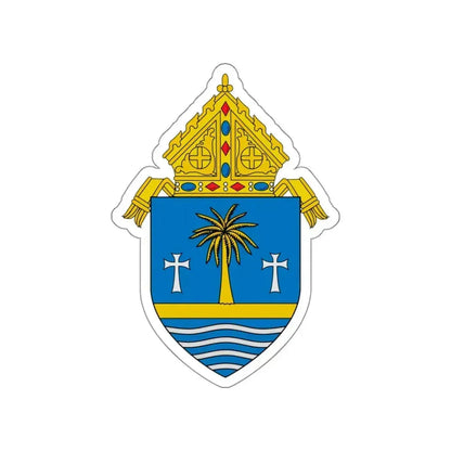 Roman Catholic Archdiocese of Miami - STICKER Vinyl Die-Cut Decal White Die-Cut 3 Inch - The Sticker Space