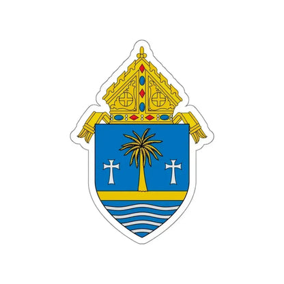 Roman Catholic Archdiocese of Miami - STICKER Vinyl Die-Cut Decal White Die-Cut 5 Inch - The Sticker Space