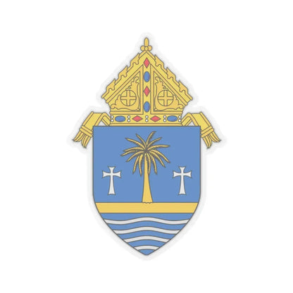 Roman Catholic Archdiocese of Miami - STICKER Vinyl Kiss-Cut Decal 2 Inch Transparent - The Sticker Space