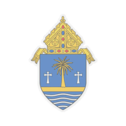 Roman Catholic Archdiocese of Miami - STICKER Vinyl Kiss-Cut Decal 6 Inch Transparent - The Sticker Space
