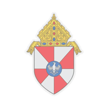 Roman Catholic Archdiocese of Milwaukee - STICKER Vinyl Kiss-Cut Decal 3 Inch Transparent - The Sticker Space