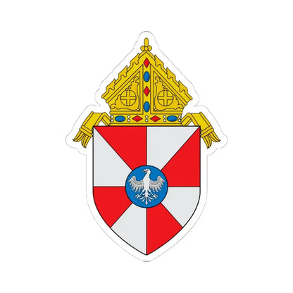 Roman Catholic Archdiocese of Milwaukee - STICKER Vinyl Kiss-Cut Decal 4 Inch White - The Sticker Space