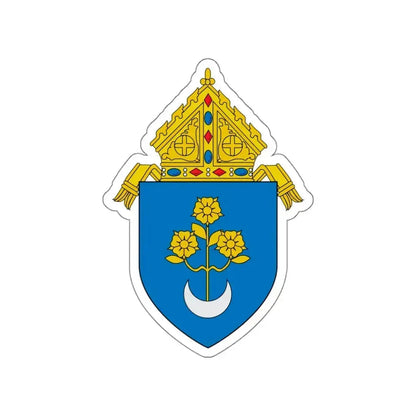Roman Catholic Archdiocese of Mobile - STICKER Vinyl Die-Cut Decal White Die-Cut 4 Inch - The Sticker Space