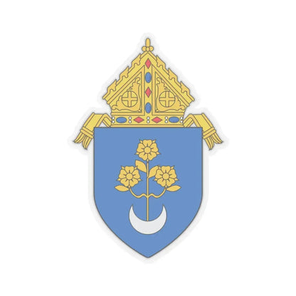 Roman Catholic Archdiocese of Mobile - STICKER Vinyl Kiss-Cut Decal 3 Inch Transparent - The Sticker Space