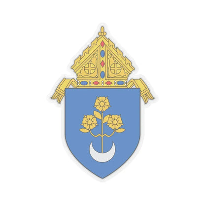 Roman Catholic Archdiocese of Mobile - STICKER Vinyl Kiss-Cut Decal 4 Inch Transparent - The Sticker Space