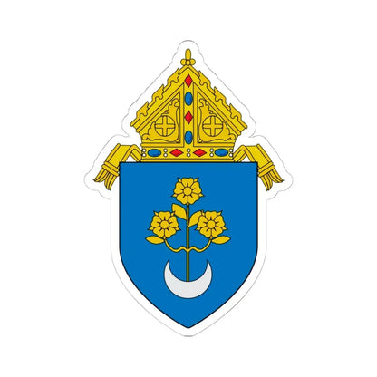 Roman Catholic Archdiocese of Mobile - STICKER Vinyl Kiss-Cut Decal 6 Inch White - The Sticker Space
