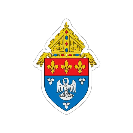 Roman Catholic Archdiocese of New Orleans - STICKER Vinyl Die-Cut Decal White Die-Cut 2 Inch - The Sticker Space