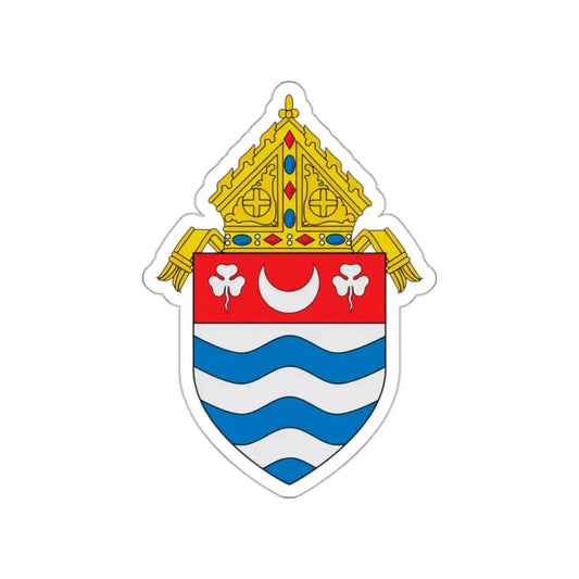 Roman Catholic Archdiocese of Newark - STICKER Vinyl Die-Cut Decal White Die-Cut 2 Inch - The Sticker Space