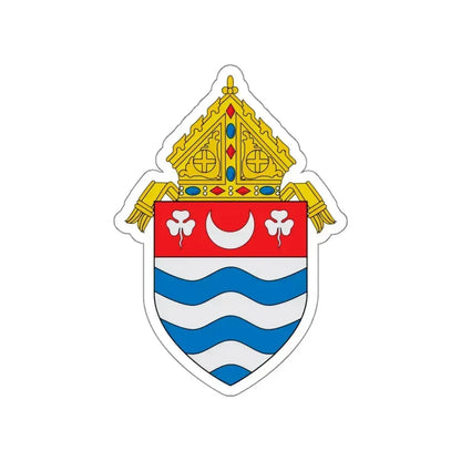 Roman Catholic Archdiocese of Newark - STICKER Vinyl Die-Cut Decal White Die-Cut 4 Inch - The Sticker Space