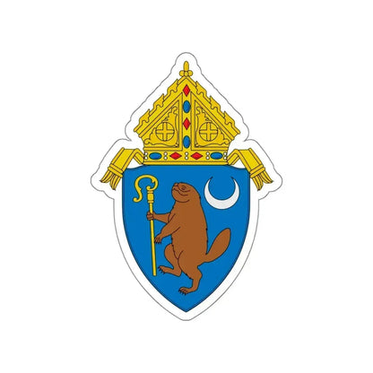 Roman Catholic Diocese of Albany - STICKER Vinyl Die-Cut Decal White Die-Cut 5 Inch - The Sticker Space