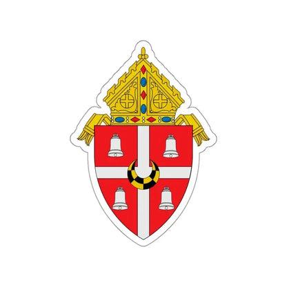 Roman Catholic Diocese of Alexandria in Louisiana - STICKER Vinyl Die-Cut Decal White Die-Cut 3 Inch - The Sticker Space