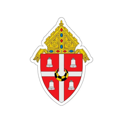 Roman Catholic Diocese of Alexandria in Louisiana - STICKER Vinyl Die-Cut Decal White Die-Cut 5 Inch - The Sticker Space