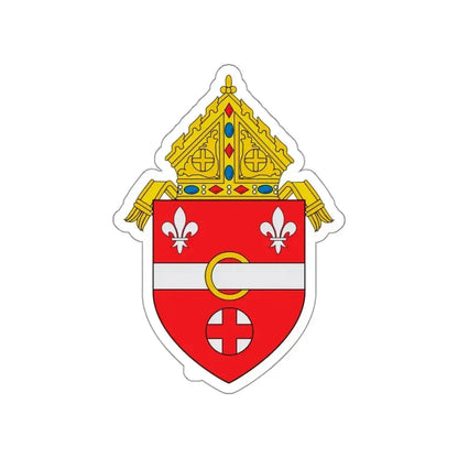 Roman Catholic Diocese of Allentown - STICKER Vinyl Die-Cut Decal White Die-Cut 3 Inch - The Sticker Space