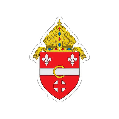 Roman Catholic Diocese of Allentown - STICKER Vinyl Die-Cut Decal White Die-Cut 6 Inch - The Sticker Space