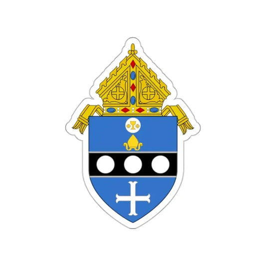 Roman Catholic Diocese of Altoona Johnstown - STICKER Vinyl Die-Cut Decal White Die-Cut 2 Inch - The Sticker Space