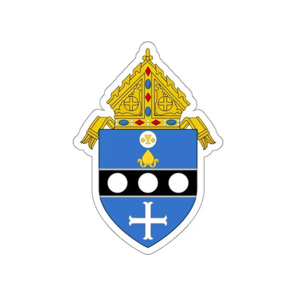 Roman Catholic Diocese of Altoona Johnstown - STICKER Vinyl Die-Cut Decal White Die-Cut 3 Inch - The Sticker Space