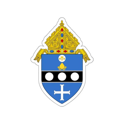 Roman Catholic Diocese of Altoona Johnstown - STICKER Vinyl Die-Cut Decal White Die-Cut 6 Inch - The Sticker Space