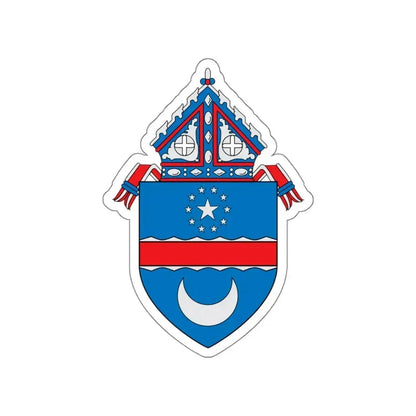 Roman Catholic Diocese of Arlington - STICKER Vinyl Die-Cut Decal White Die-Cut 5 Inch - The Sticker Space