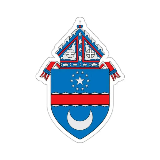 Roman Catholic Diocese of Arlington - STICKER Vinyl Kiss-Cut Decal 2 Inch White - The Sticker Space