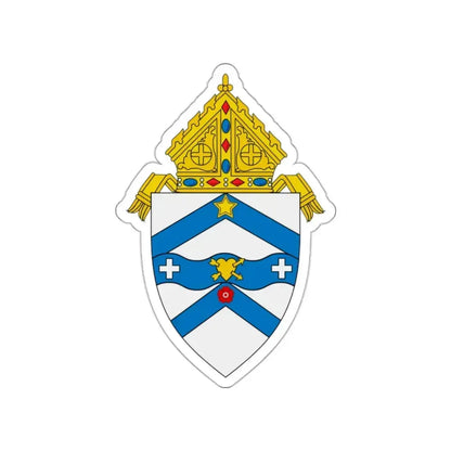 Roman Catholic Diocese of Austin - STICKER Vinyl Die-Cut Decal White Die-Cut 2 Inch - The Sticker Space