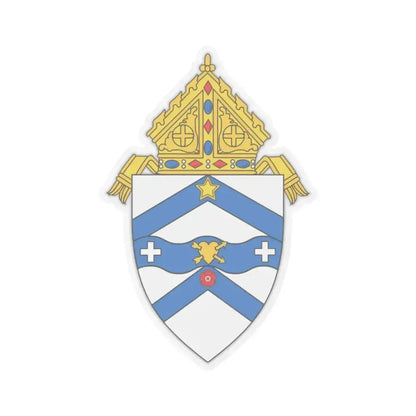Roman Catholic Diocese of Austin - STICKER Vinyl Kiss-Cut Decal 2 Inch Transparent - The Sticker Space