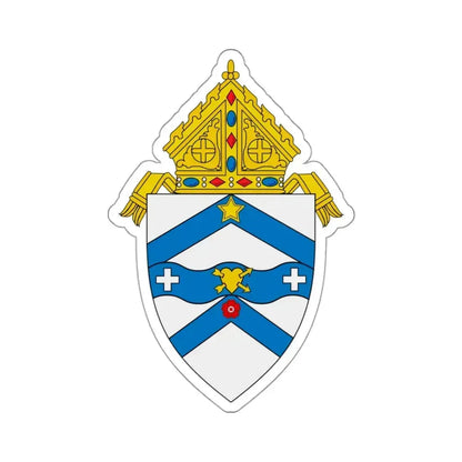 Roman Catholic Diocese of Austin - STICKER Vinyl Kiss-Cut Decal 3 Inch White - The Sticker Space