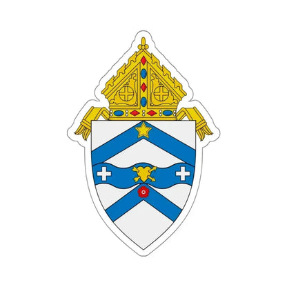 Roman Catholic Diocese of Austin - STICKER Vinyl Kiss-Cut Decal 4 Inch White - The Sticker Space