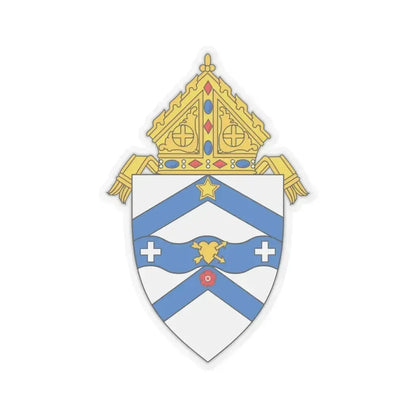 Roman Catholic Diocese of Austin - STICKER Vinyl Kiss-Cut Decal 6 Inch Transparent - The Sticker Space