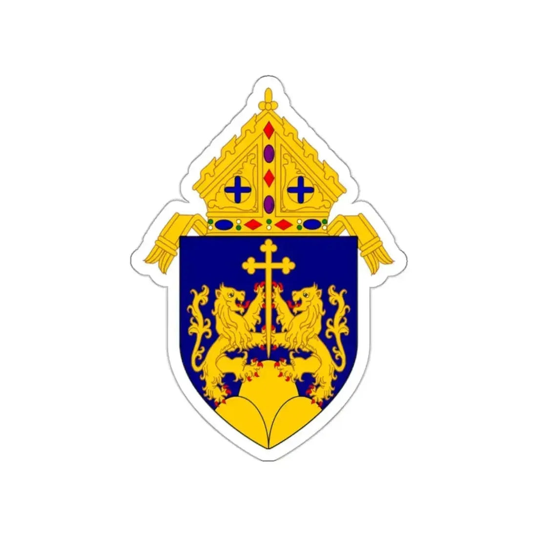 Roman Catholic Diocese of Baker - STICKER Vinyl Die-Cut Decal White Die-Cut 2 Inch - The Sticker Space