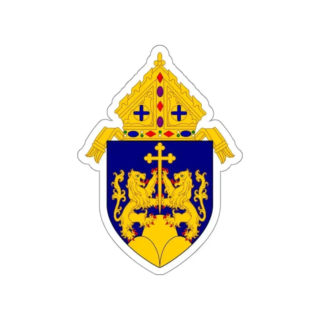 Roman Catholic Diocese of Baker - STICKER Vinyl Die-Cut Decal White Die-Cut 3 Inch - The Sticker Space