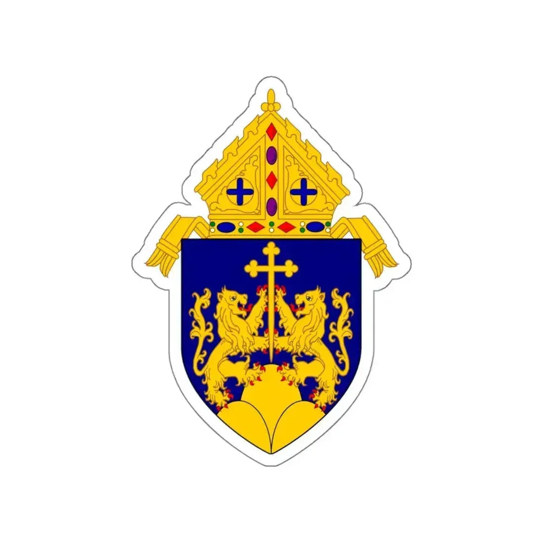 Roman Catholic Diocese of Baker - STICKER Vinyl Die-Cut Decal White Die-Cut 6 Inch - The Sticker Space
