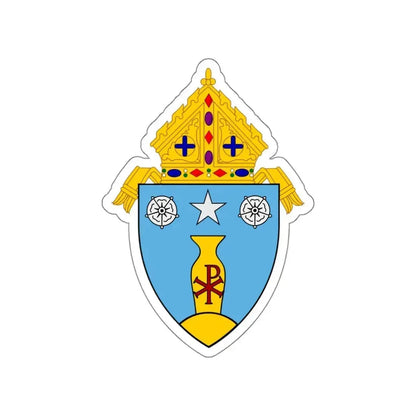 Roman Catholic Diocese of Beaumont - STICKER Vinyl Die-Cut Decal White Die-Cut 4 Inch - The Sticker Space