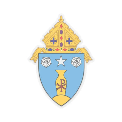 Roman Catholic Diocese of Beaumont - STICKER Vinyl Kiss-Cut Decal 2 Inch Transparent - The Sticker Space