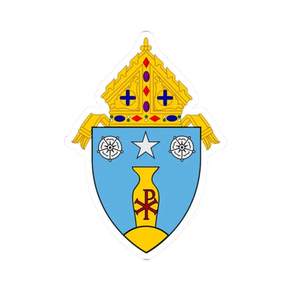 Roman Catholic Diocese of Beaumont - STICKER Vinyl Kiss-Cut Decal 2 Inch White - The Sticker Space