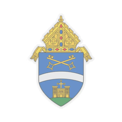 Roman Catholic Diocese of Belleville - STICKER Vinyl Kiss-Cut Decal 2 Inch Transparent - The Sticker Space