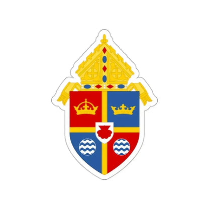 Roman Catholic Diocese of Brooklyn - STICKER Vinyl Die-Cut Decal White Die-Cut 2 Inch - The Sticker Space