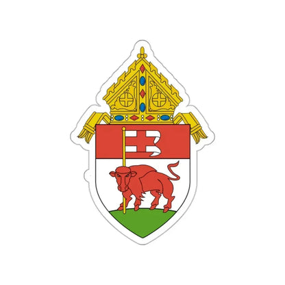 Roman Catholic Diocese of Buffalo - STICKER Vinyl Die-Cut Decal White Die-Cut 2 Inch - The Sticker Space